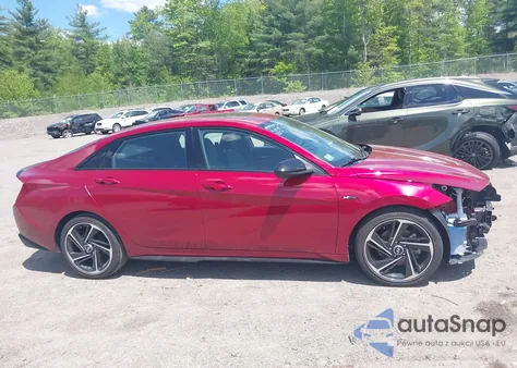 2023 Hyundai Elantra N Line from USA, damaged, VIN KMHLR4AF4PU587136